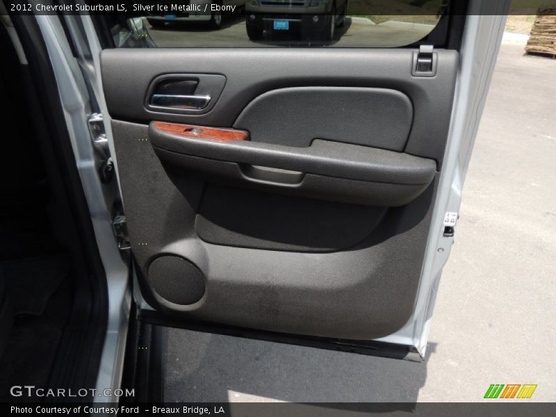 Silver Ice Metallic / Ebony 2012 Chevrolet Suburban LS