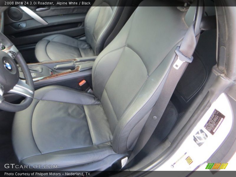 Alpine White / Black 2008 BMW Z4 3.0i Roadster