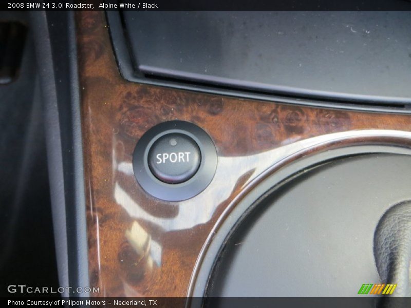 Alpine White / Black 2008 BMW Z4 3.0i Roadster