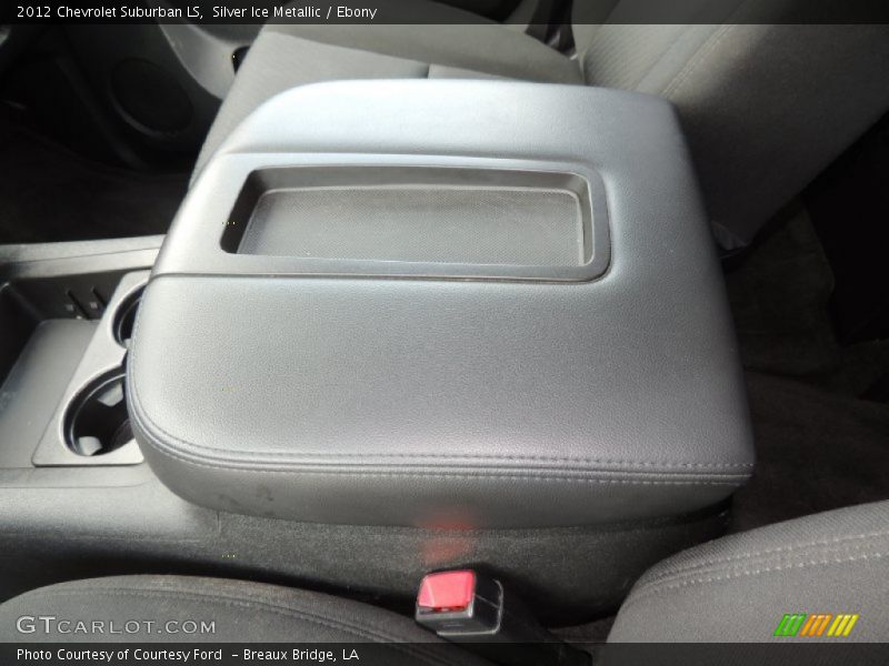 Silver Ice Metallic / Ebony 2012 Chevrolet Suburban LS