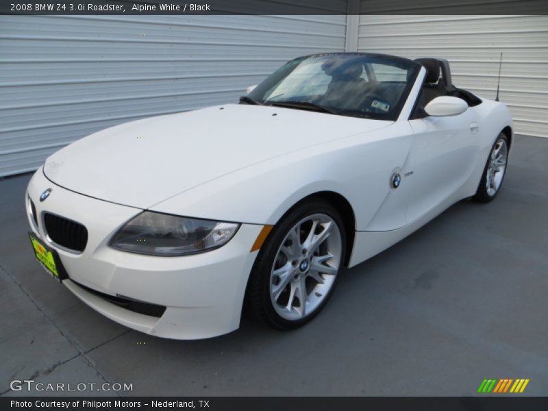 Alpine White / Black 2008 BMW Z4 3.0i Roadster