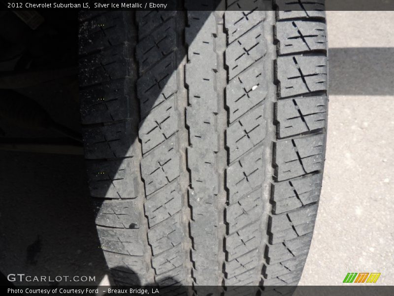 Silver Ice Metallic / Ebony 2012 Chevrolet Suburban LS
