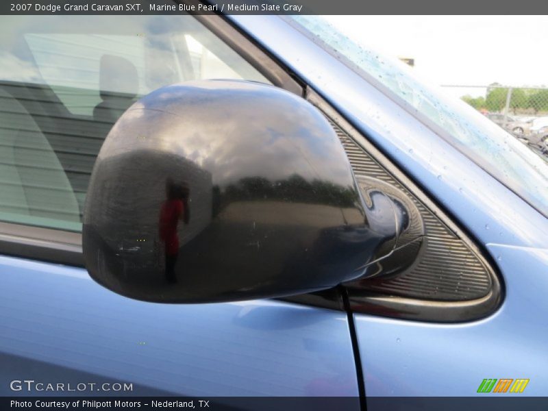 Marine Blue Pearl / Medium Slate Gray 2007 Dodge Grand Caravan SXT