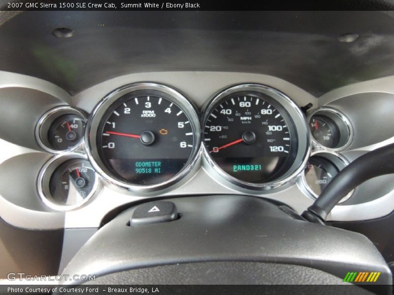  2007 Sierra 1500 SLE Crew Cab SLE Crew Cab Gauges