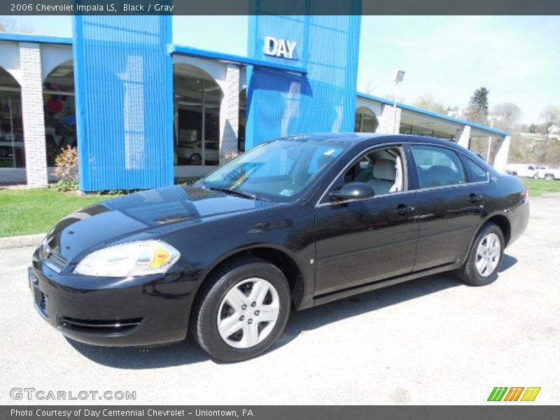 Black / Gray 2006 Chevrolet Impala LS