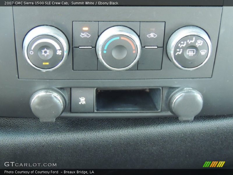 Controls of 2007 Sierra 1500 SLE Crew Cab