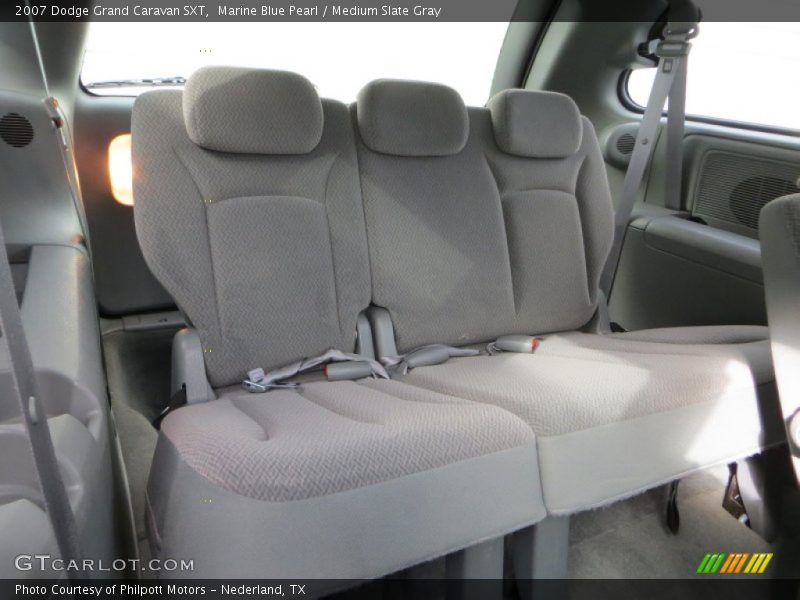 Marine Blue Pearl / Medium Slate Gray 2007 Dodge Grand Caravan SXT