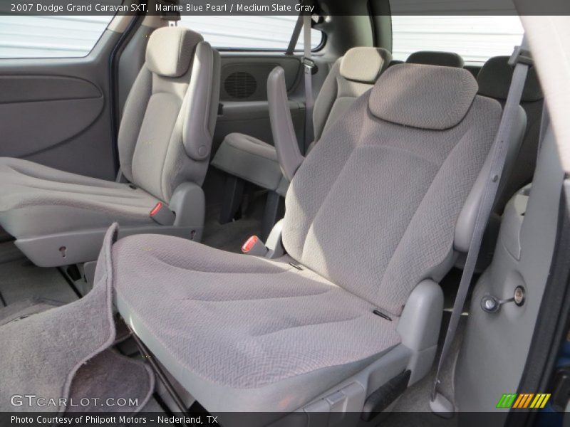 Marine Blue Pearl / Medium Slate Gray 2007 Dodge Grand Caravan SXT