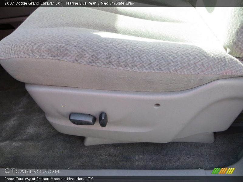Marine Blue Pearl / Medium Slate Gray 2007 Dodge Grand Caravan SXT