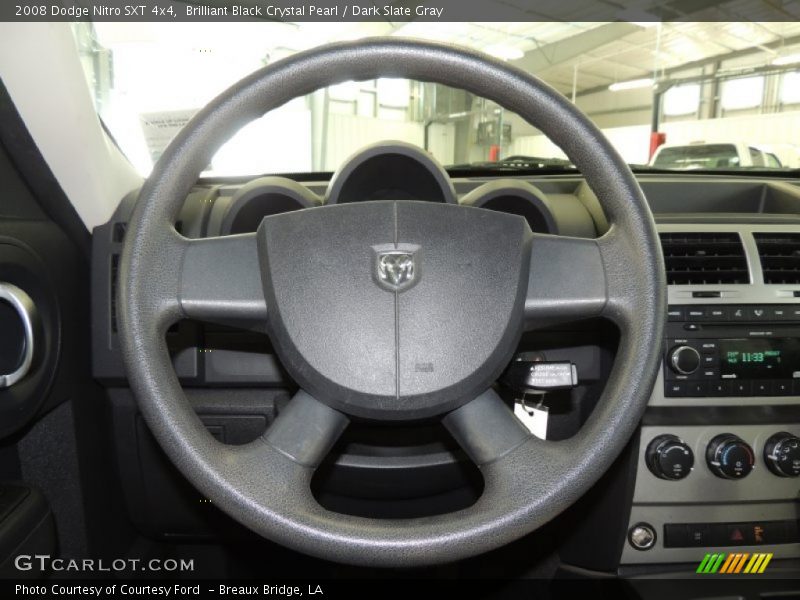 Brilliant Black Crystal Pearl / Dark Slate Gray 2008 Dodge Nitro SXT 4x4