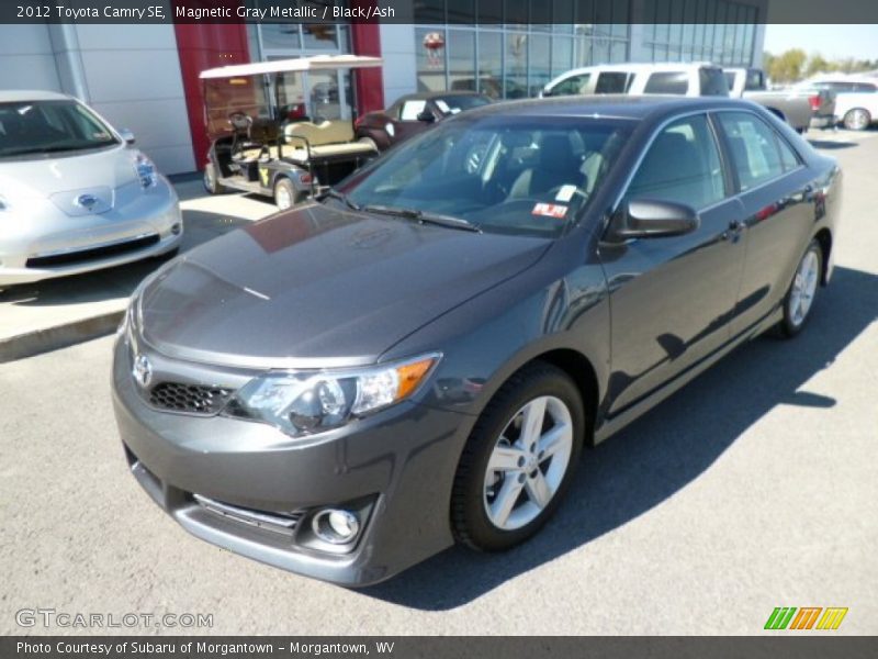 Magnetic Gray Metallic / Black/Ash 2012 Toyota Camry SE