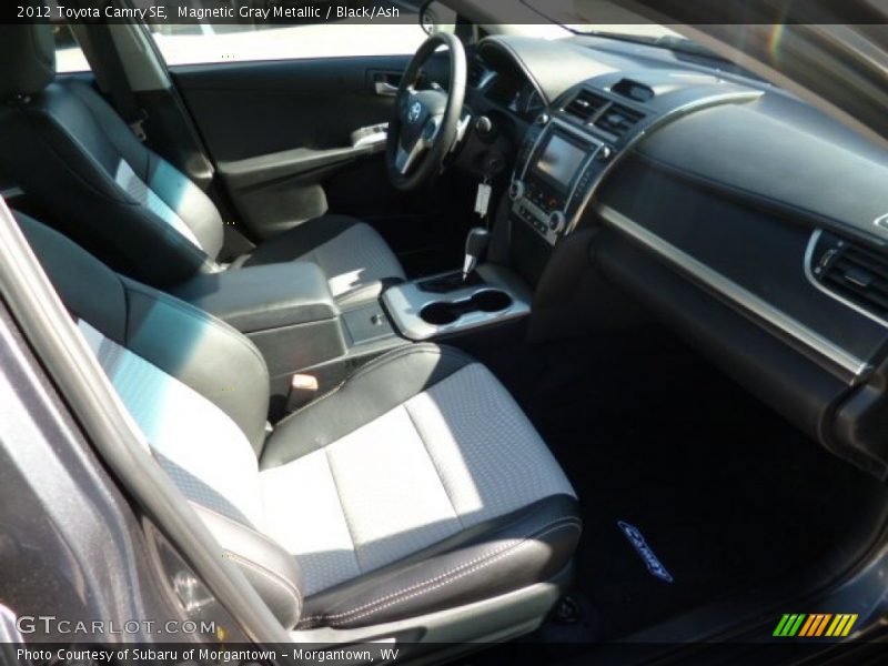 Magnetic Gray Metallic / Black/Ash 2012 Toyota Camry SE