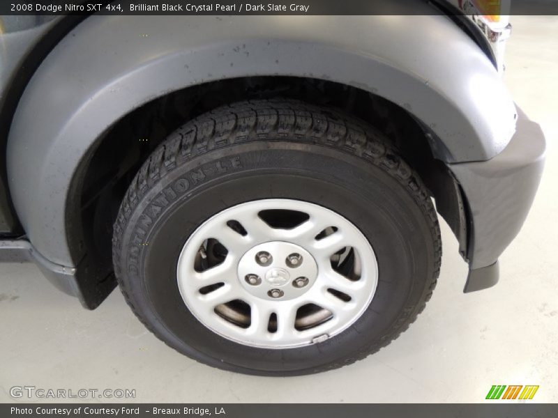 Brilliant Black Crystal Pearl / Dark Slate Gray 2008 Dodge Nitro SXT 4x4