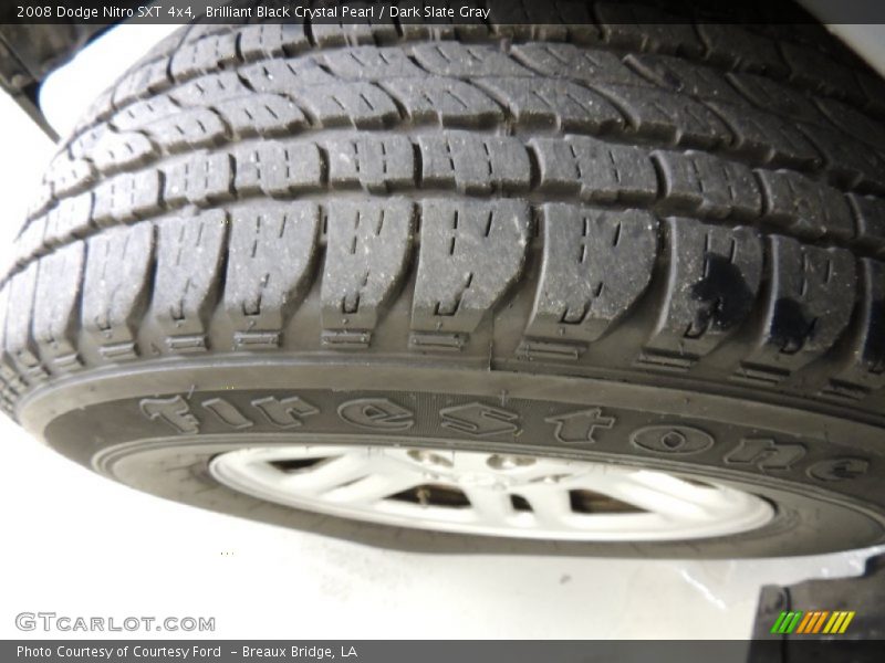 Brilliant Black Crystal Pearl / Dark Slate Gray 2008 Dodge Nitro SXT 4x4