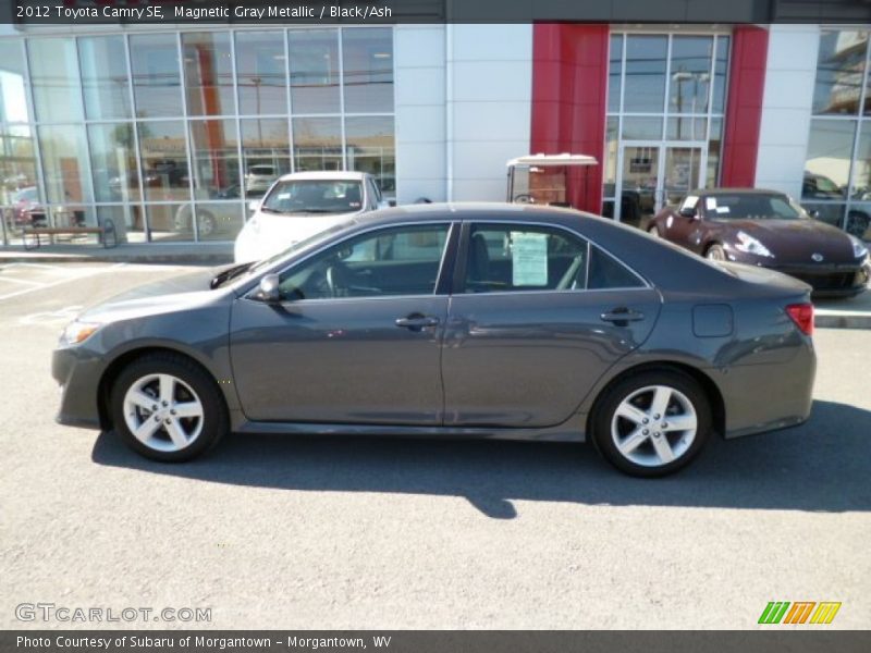 Magnetic Gray Metallic / Black/Ash 2012 Toyota Camry SE