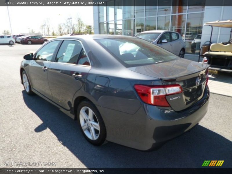 Magnetic Gray Metallic / Black/Ash 2012 Toyota Camry SE