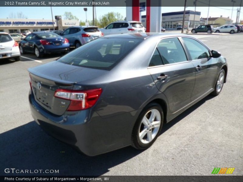 Magnetic Gray Metallic / Black/Ash 2012 Toyota Camry SE