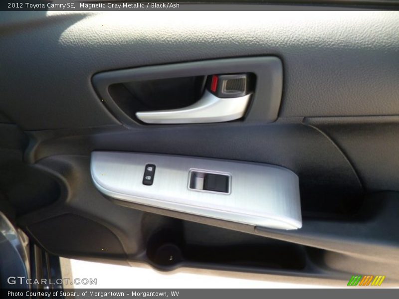 Magnetic Gray Metallic / Black/Ash 2012 Toyota Camry SE