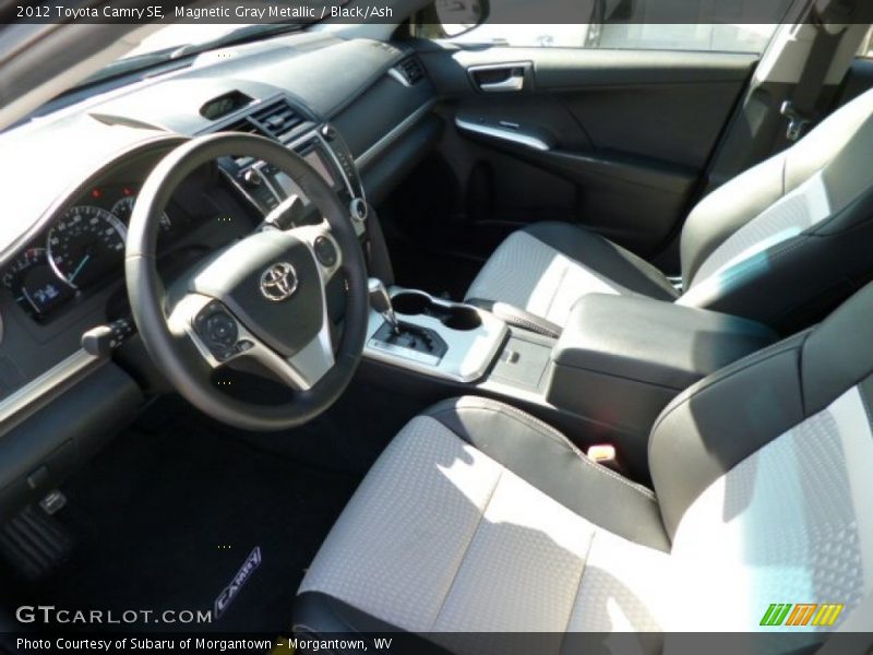 Magnetic Gray Metallic / Black/Ash 2012 Toyota Camry SE
