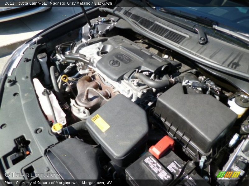 Magnetic Gray Metallic / Black/Ash 2012 Toyota Camry SE