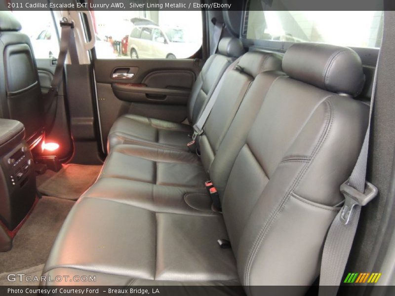 Silver Lining Metallic / Ebony/Ebony 2011 Cadillac Escalade EXT Luxury AWD