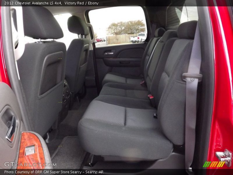 Victory Red / Ebony 2012 Chevrolet Avalanche LS 4x4