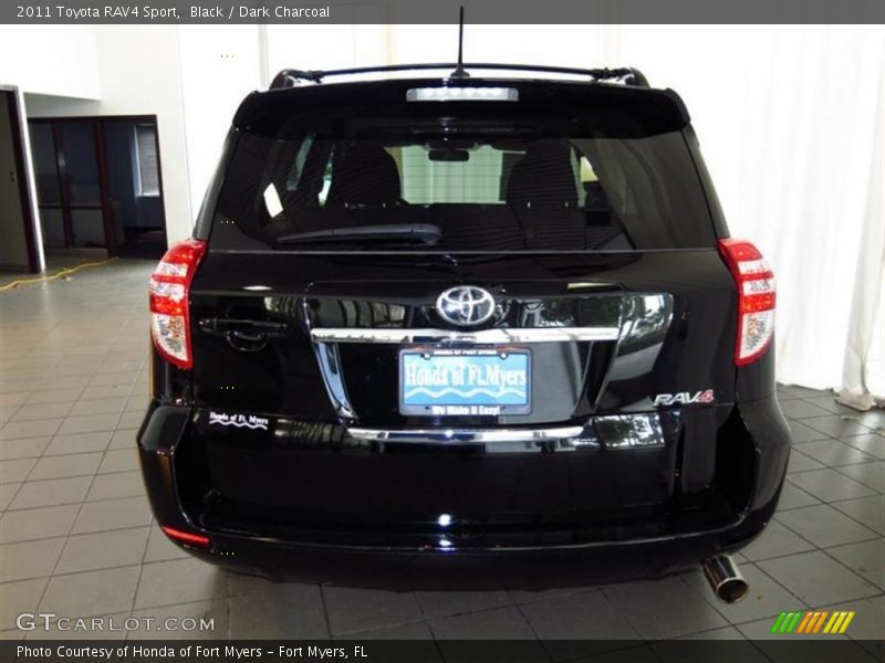 Black / Dark Charcoal 2011 Toyota RAV4 Sport