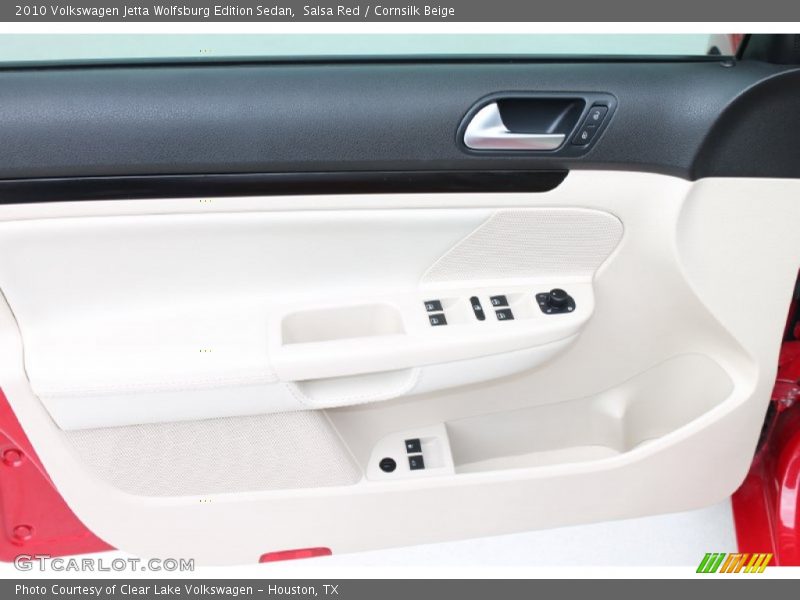Salsa Red / Cornsilk Beige 2010 Volkswagen Jetta Wolfsburg Edition Sedan