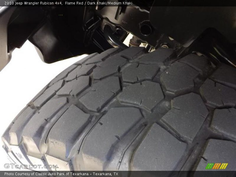 Flame Red / Dark Khaki/Medium Khaki 2010 Jeep Wrangler Rubicon 4x4