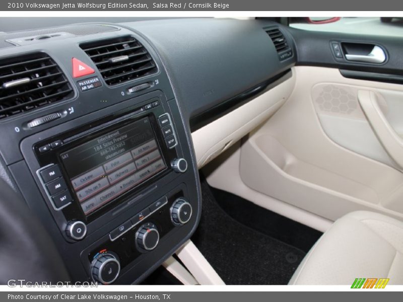 Salsa Red / Cornsilk Beige 2010 Volkswagen Jetta Wolfsburg Edition Sedan