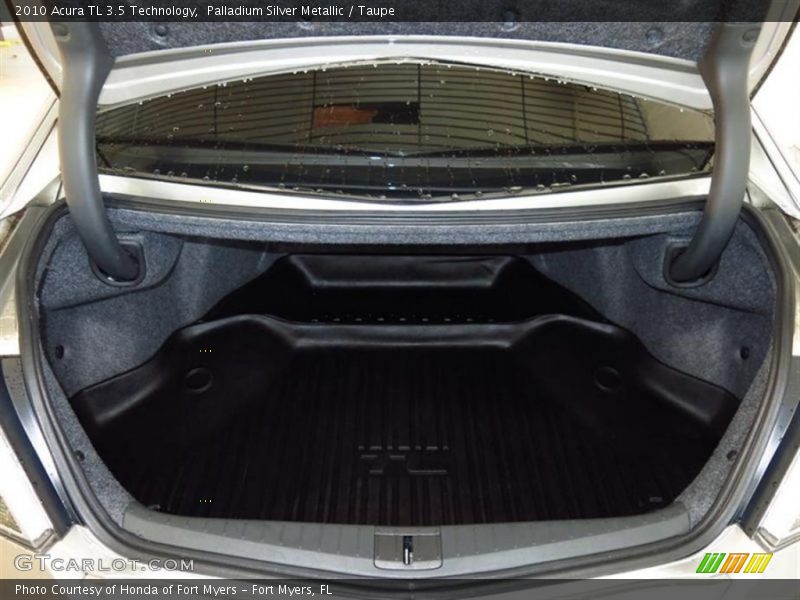 Palladium Silver Metallic / Taupe 2010 Acura TL 3.5 Technology