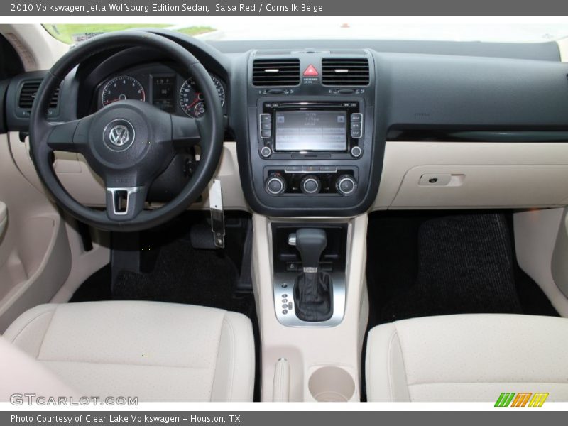 Dashboard of 2010 Jetta Wolfsburg Edition Sedan