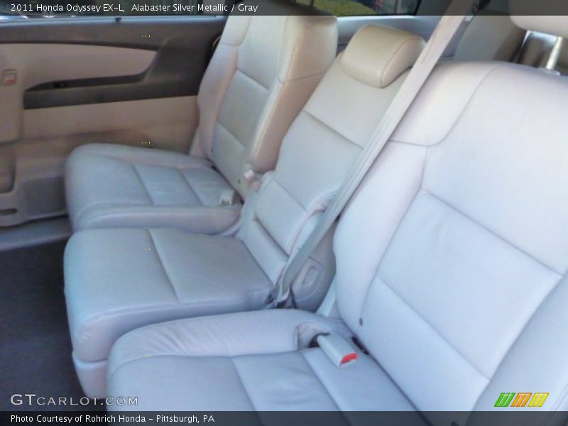 Alabaster Silver Metallic / Gray 2011 Honda Odyssey EX-L