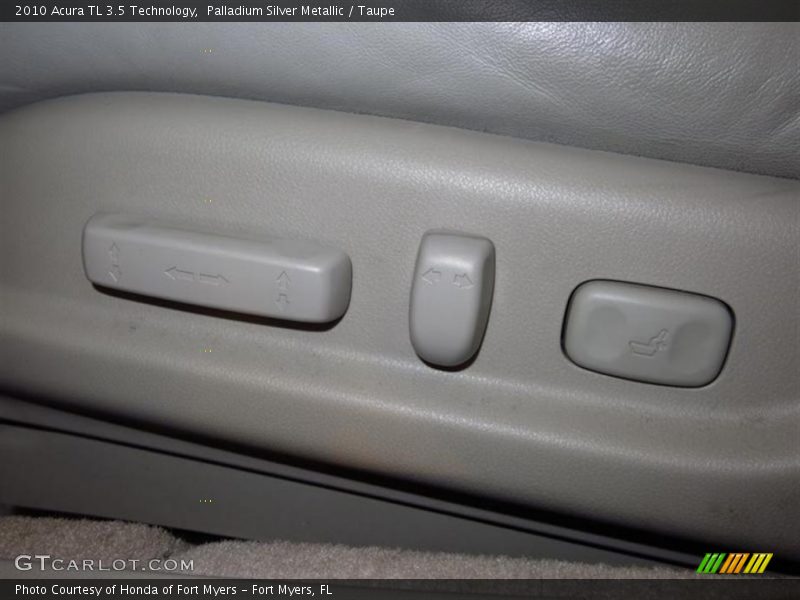 Palladium Silver Metallic / Taupe 2010 Acura TL 3.5 Technology