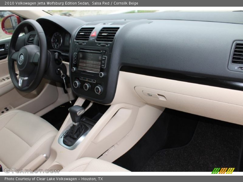 Dashboard of 2010 Jetta Wolfsburg Edition Sedan