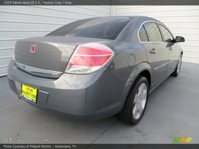 Techno Gray / Gray 2008 Saturn Aura XE 3.5