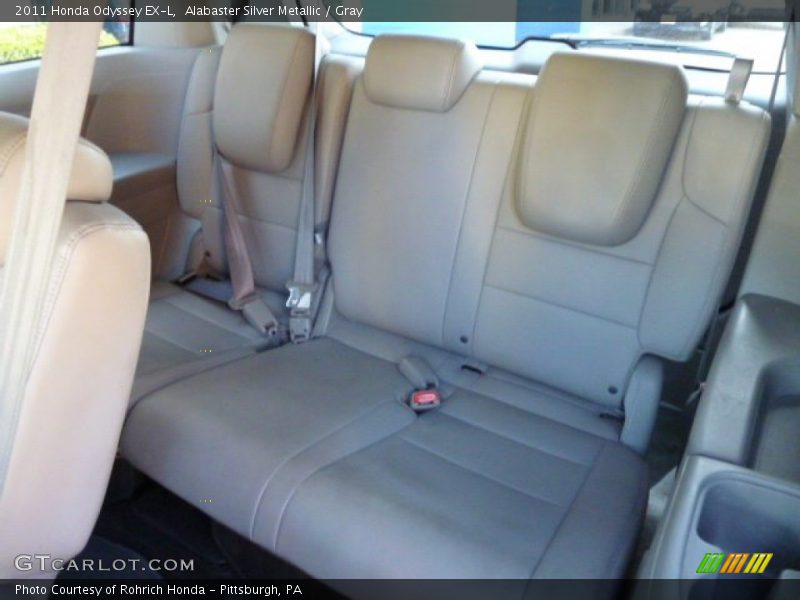 Alabaster Silver Metallic / Gray 2011 Honda Odyssey EX-L