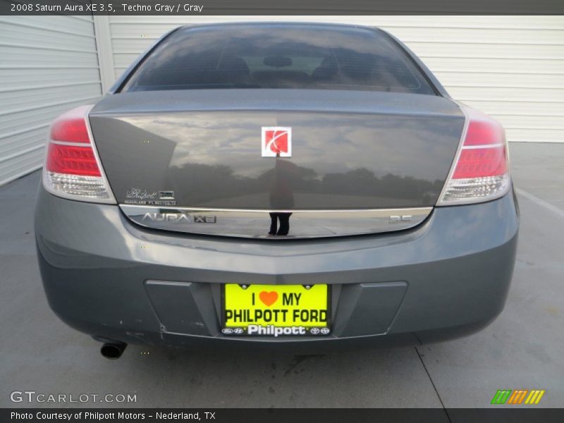 Techno Gray / Gray 2008 Saturn Aura XE 3.5