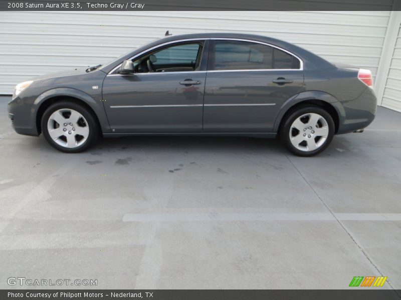 Techno Gray / Gray 2008 Saturn Aura XE 3.5