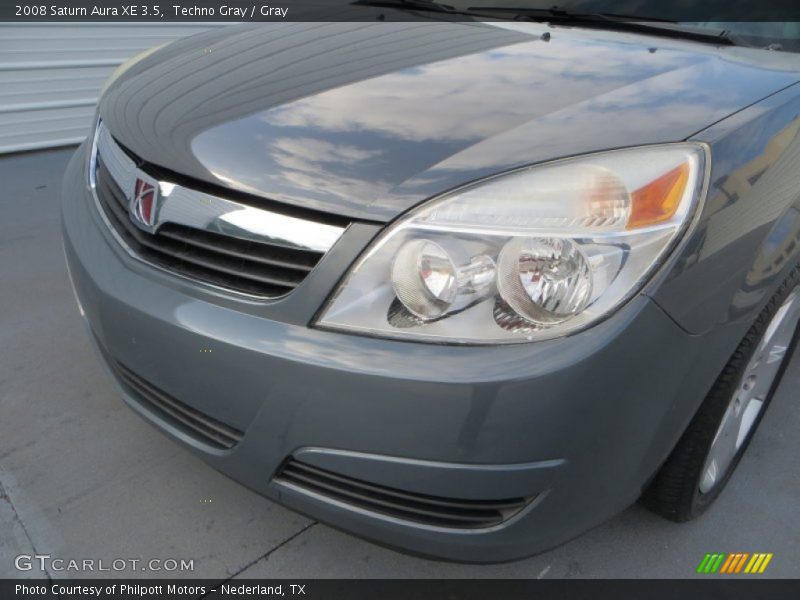 Techno Gray / Gray 2008 Saturn Aura XE 3.5