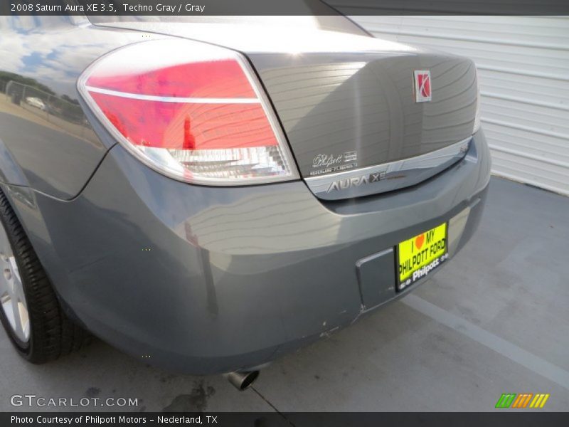 Techno Gray / Gray 2008 Saturn Aura XE 3.5