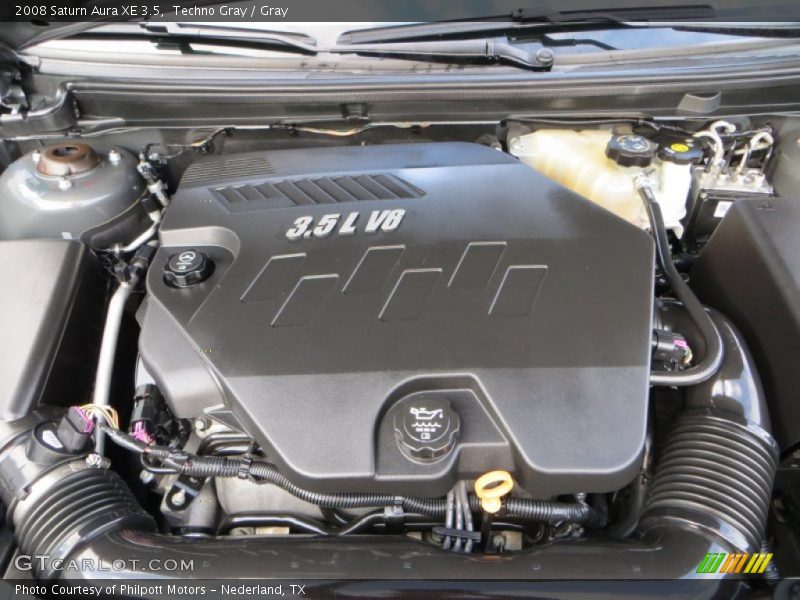 Techno Gray / Gray 2008 Saturn Aura XE 3.5