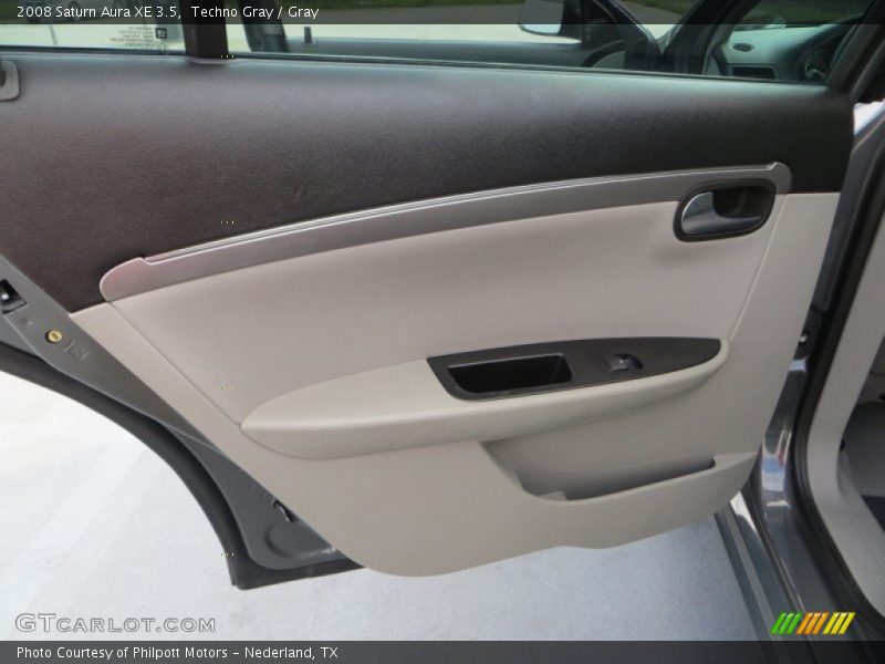 Techno Gray / Gray 2008 Saturn Aura XE 3.5