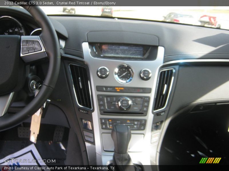 Crystal Red Tintcoat / Ebony/Ebony 2012 Cadillac CTS 3.0 Sedan