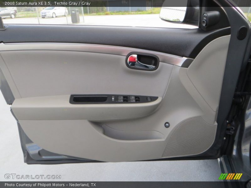 Techno Gray / Gray 2008 Saturn Aura XE 3.5