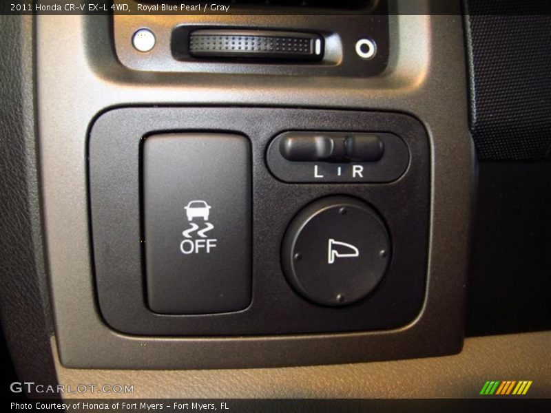 Royal Blue Pearl / Gray 2011 Honda CR-V EX-L 4WD