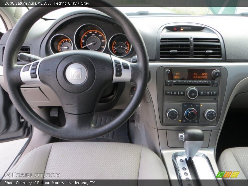 Techno Gray / Gray 2008 Saturn Aura XE 3.5