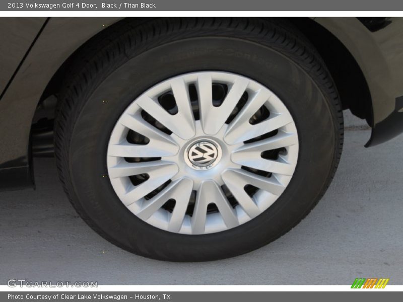 Black / Titan Black 2013 Volkswagen Golf 4 Door