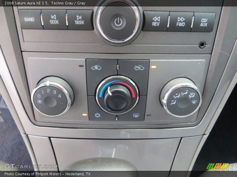 Techno Gray / Gray 2008 Saturn Aura XE 3.5