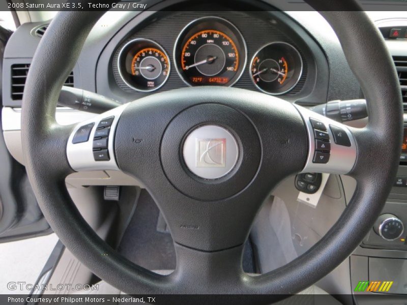 Techno Gray / Gray 2008 Saturn Aura XE 3.5